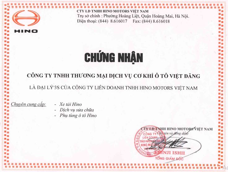 HINO VIỆT ĐĂNG